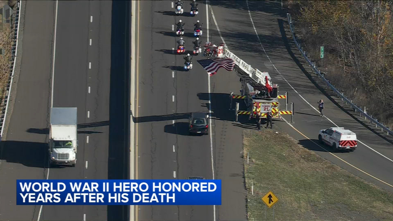 World War II hero laid to rest 81 years after his death