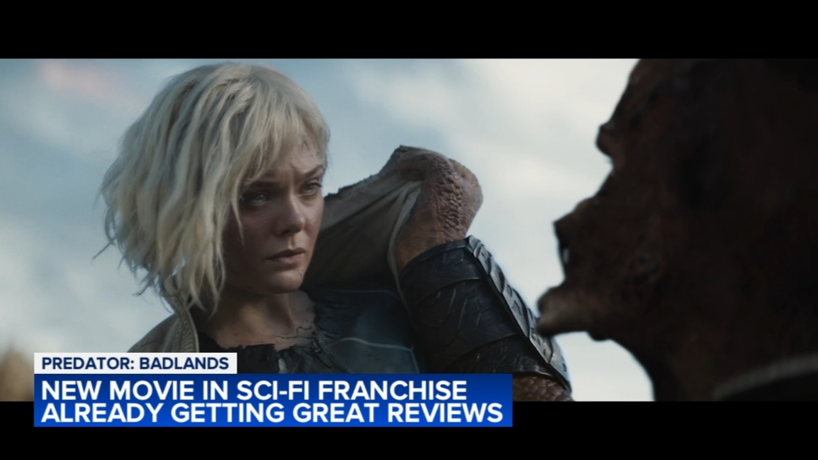 Actress Elle Fanning says filming new 'Predator: Badlands' movie was challenging