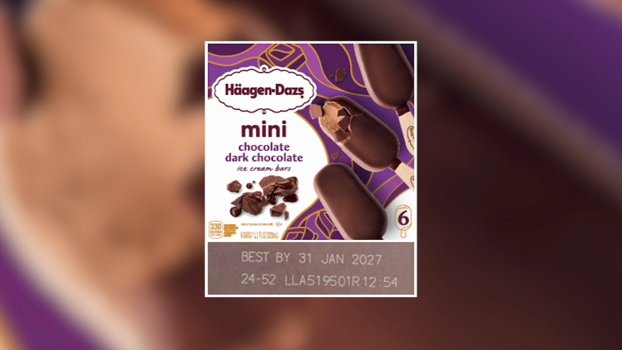 Dreyer's voluntarily recalled a limited number of Chocolate Dark Chocolate Mini Bars.
