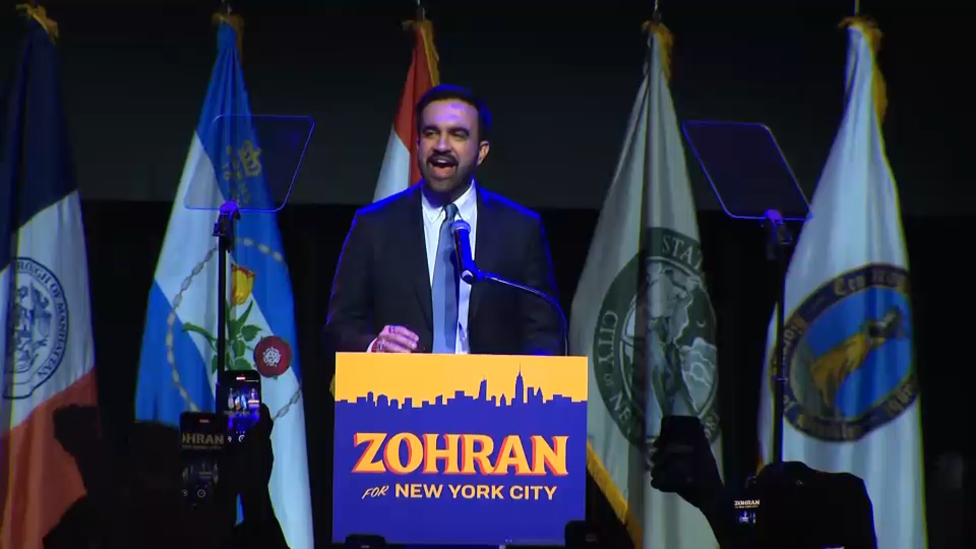 Zohran Mamdani addresses supporters in victory speech: 'We have toppled a political dynasty'