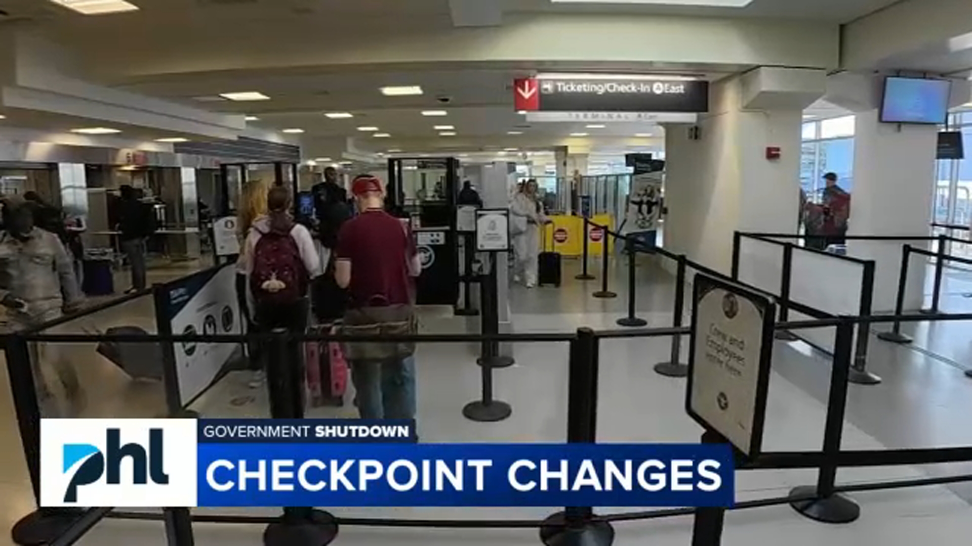 How government shutdown is forcing changes at PHL