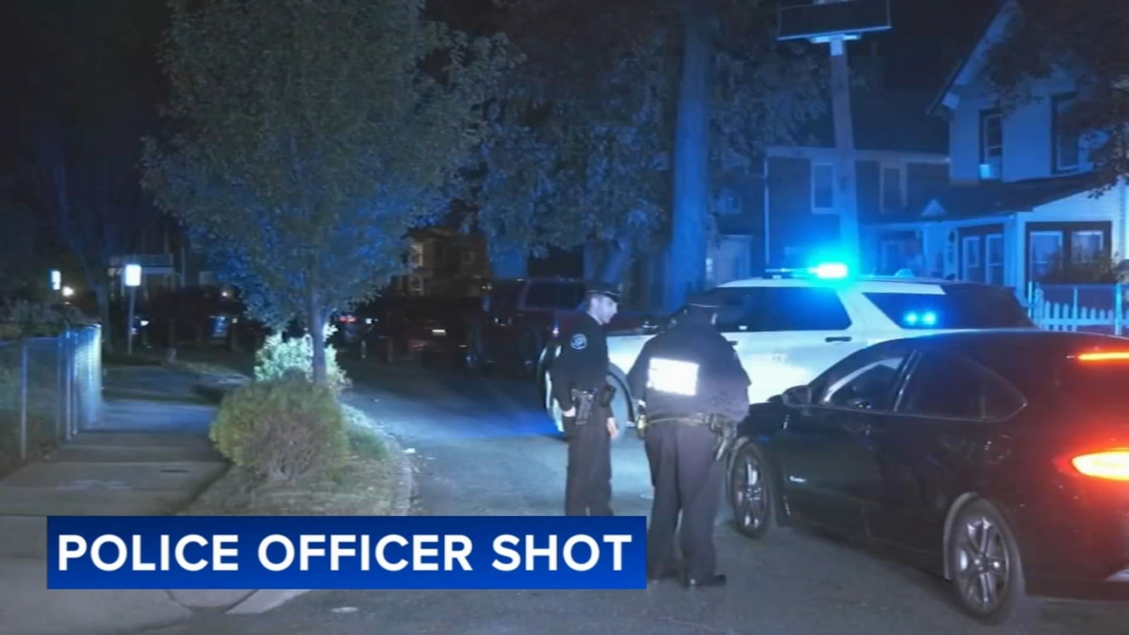 Camden County police officer hospitalized after being shot in arm ...