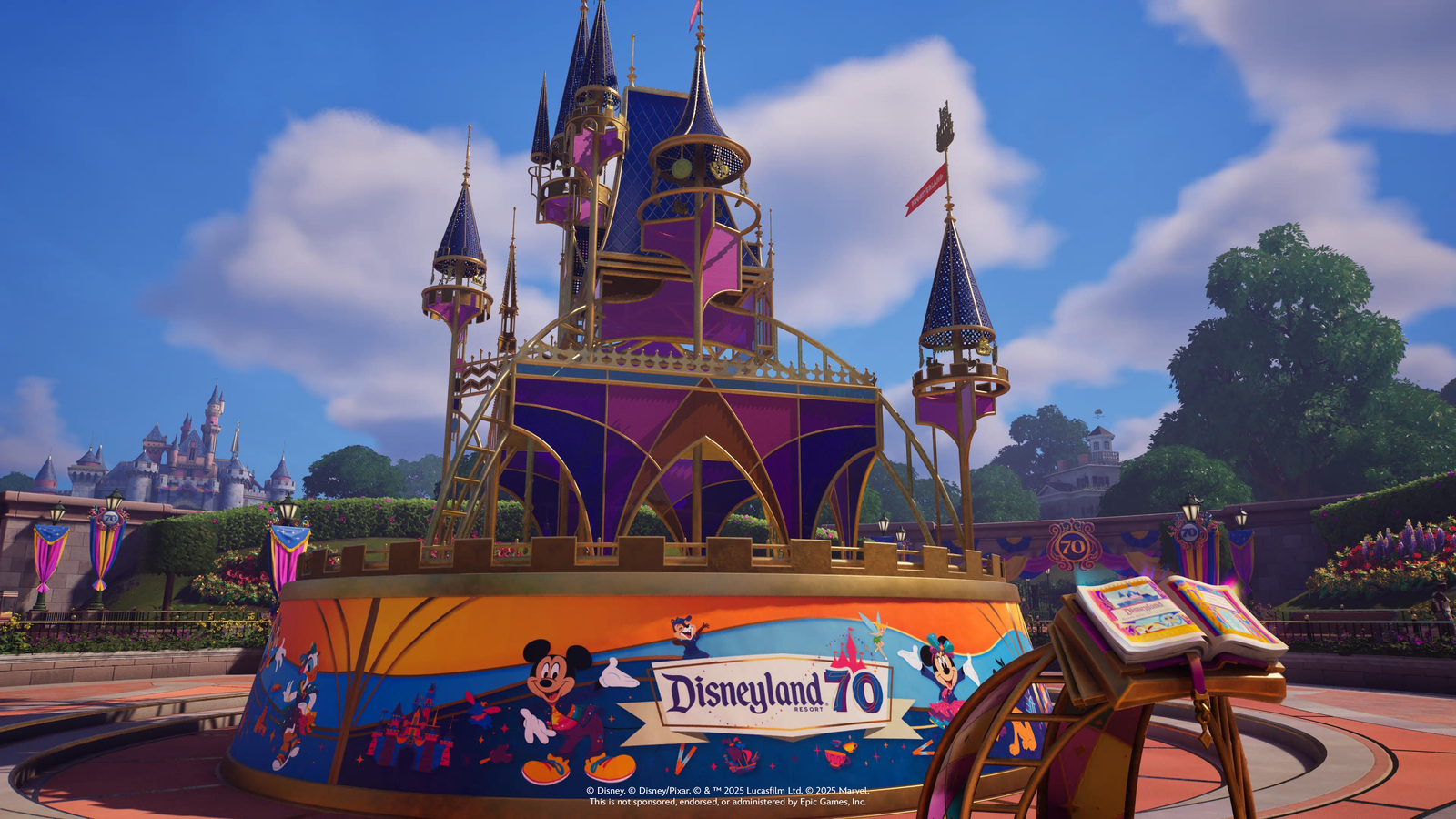 Disneyland and Fortnite announce their collaboration with 'Disneyland Game Rush'