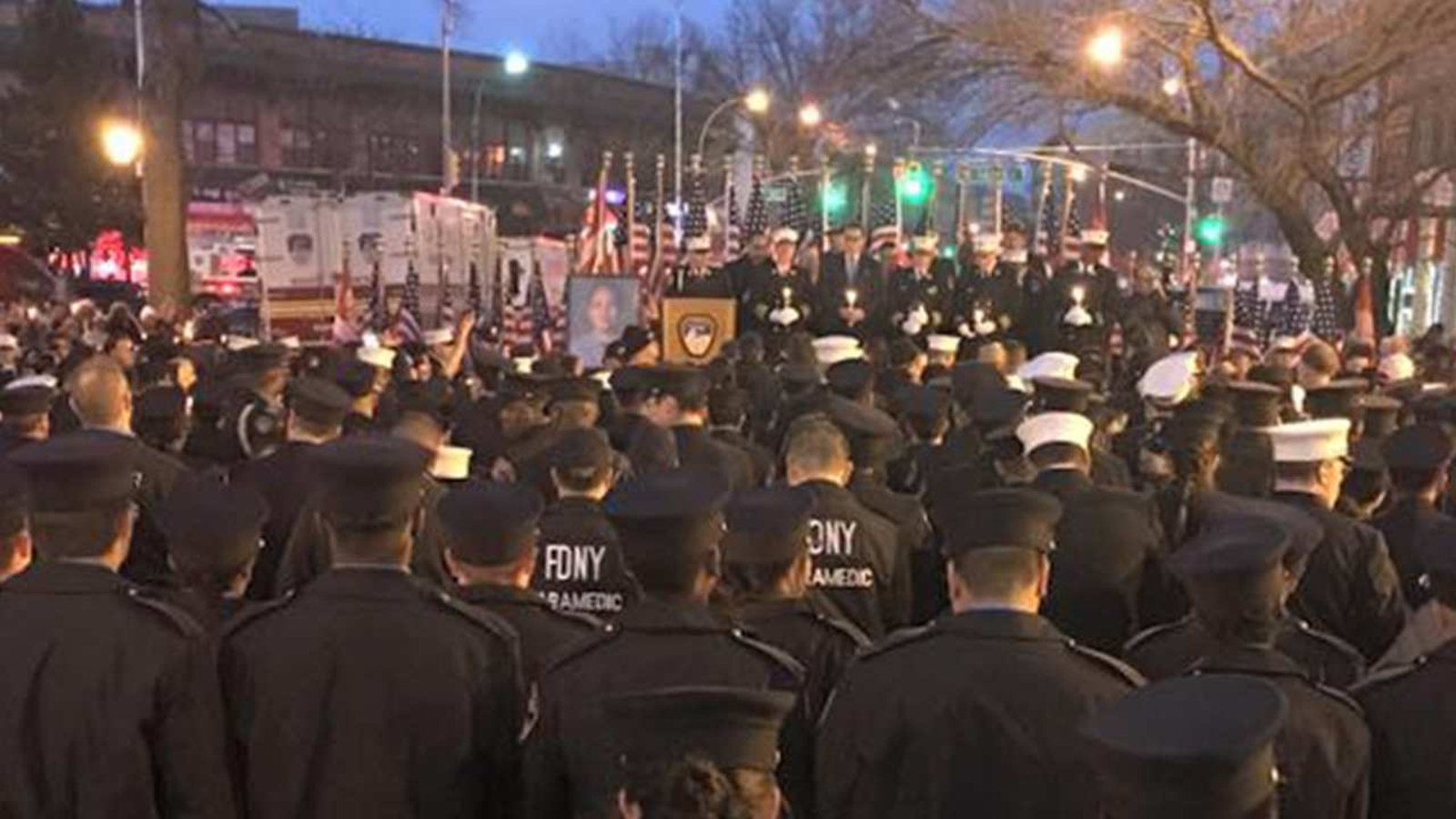 FDNY holds vigil to remember EMT Yadira Arroyo killed in the Bronx ...