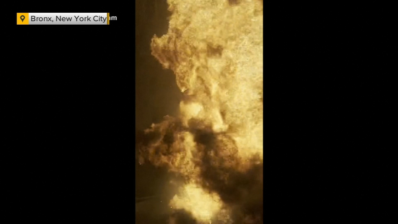 Bronx car explosion: 7 firefighters injured in NYC after fire