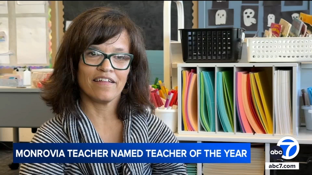Monrovia 2nd grade teacher named 1 of 5 CA Teachers of the Year