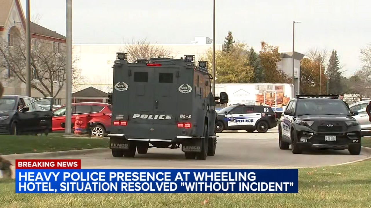 Police say Wheeling scene resolved 'without incident'