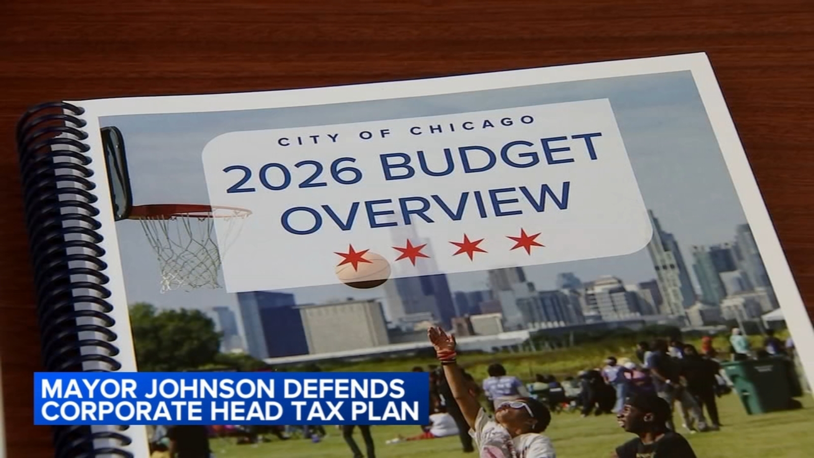 Chicago Mayor Johnson stands firm on proposed city budget, corporate head tax plan