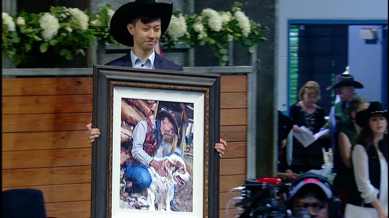 Local student art sells for $235,000 at RodeoHouston