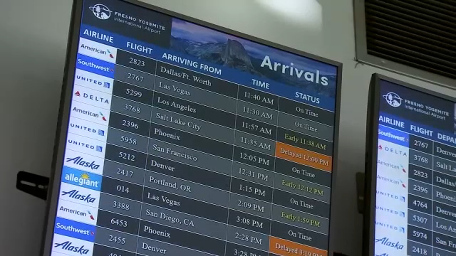 FAA announces 10% flight reduction nationwide, impacting Fresno Yosemite International Airport