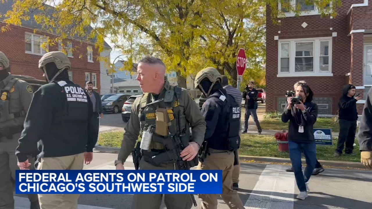 CBP Chief Bovino, federal agents roam Southwest Side