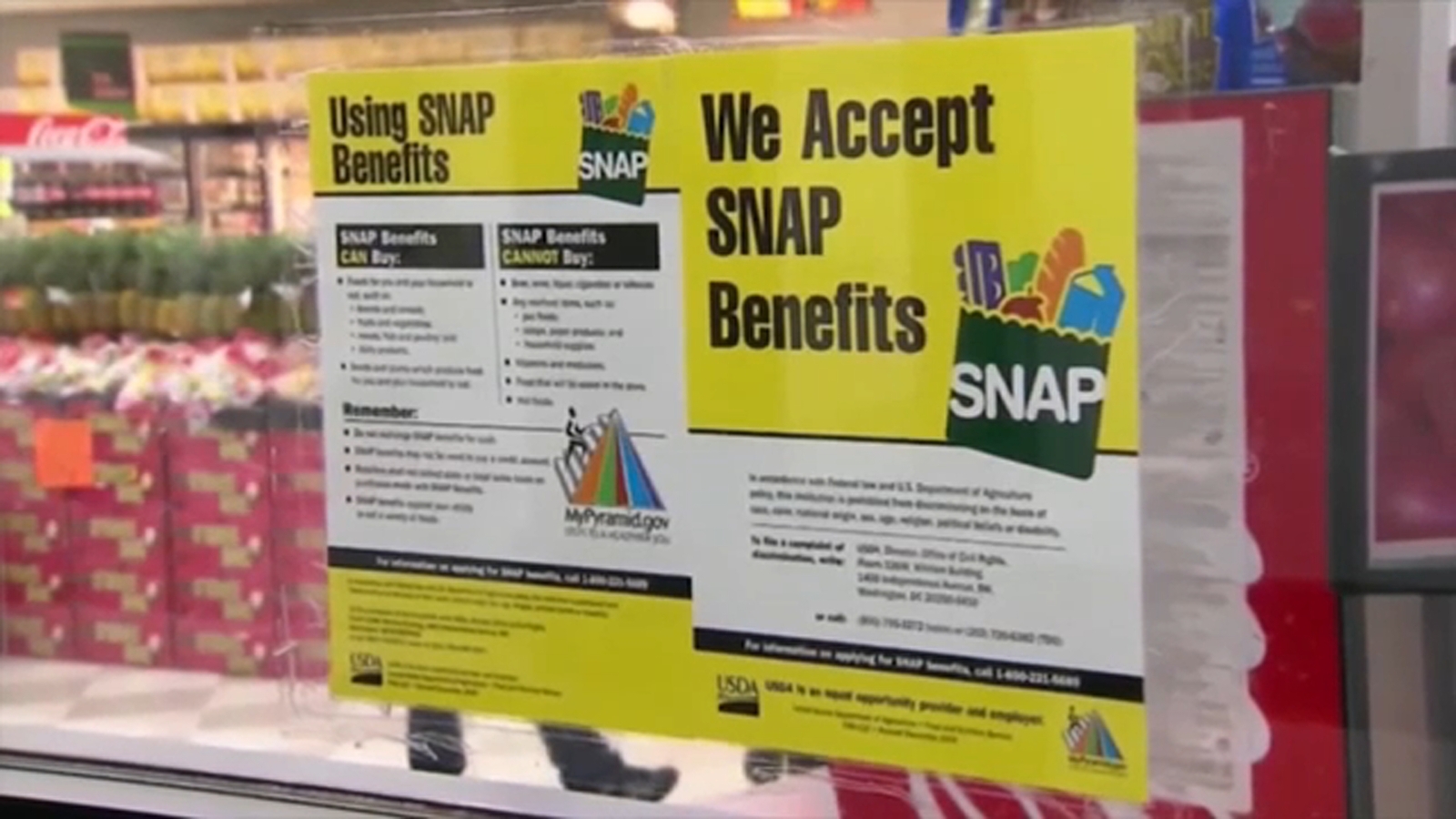 California families starting to see SNAP benefits back on their cards