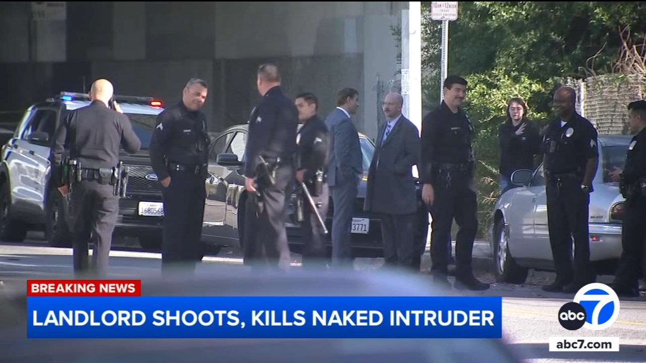 Landlord shoots and kills naked assailant in Studio City, police say