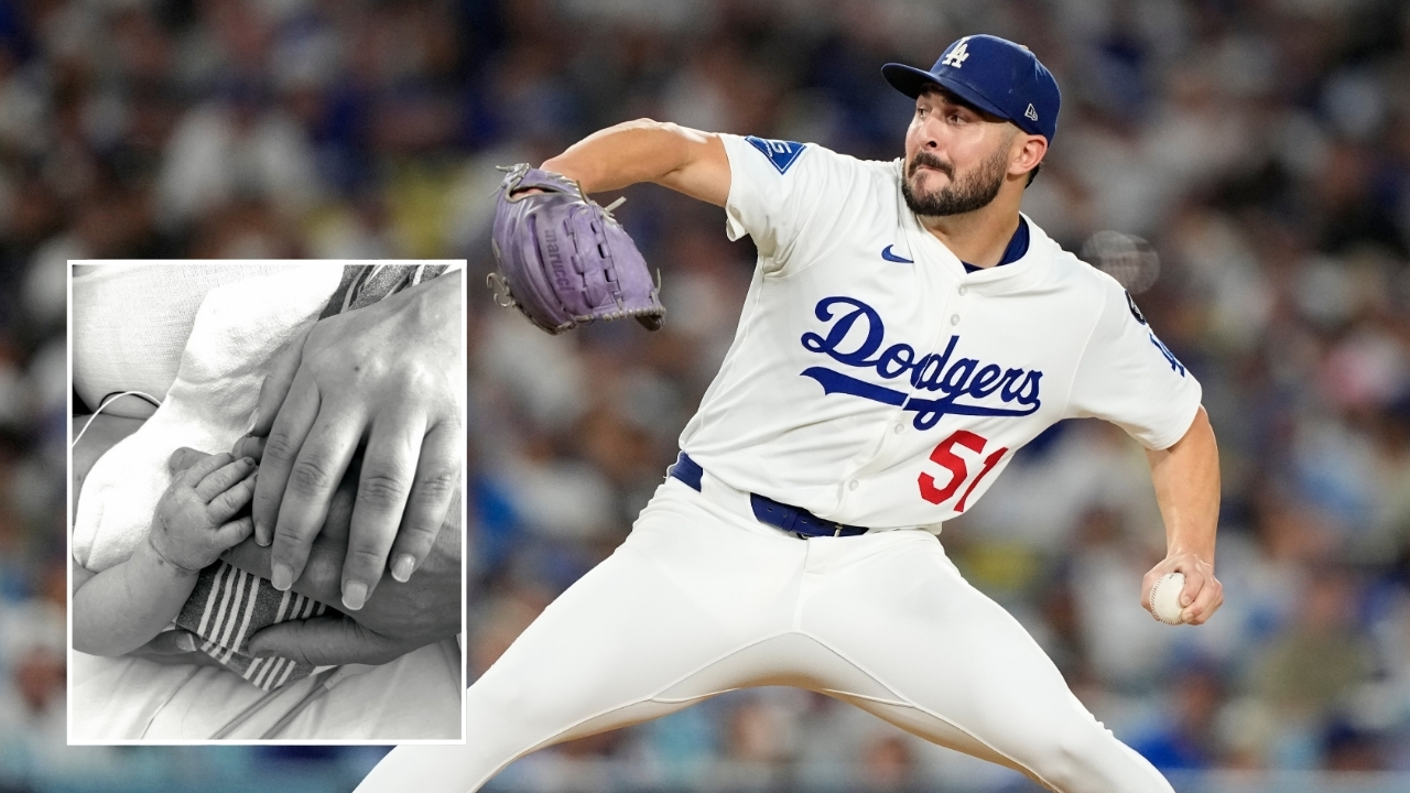 Los Angeles Dodgers pitcher Alex Vesia shares devastating news of baby  daughter's death - ABC7 Los Angeles