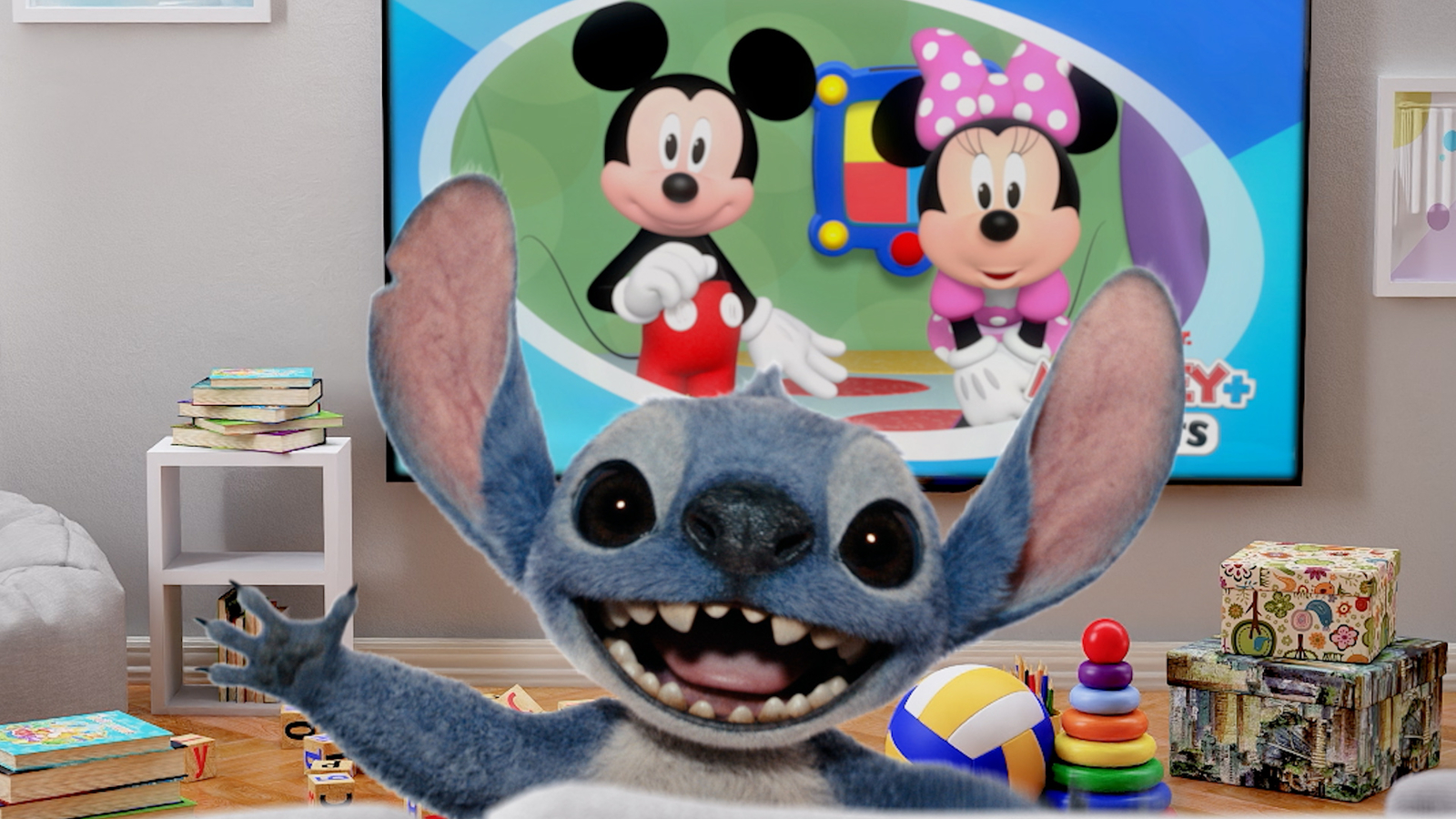 WATCH: Stitch crosses over with Mickey and friends in adorable 'Mickey+' short