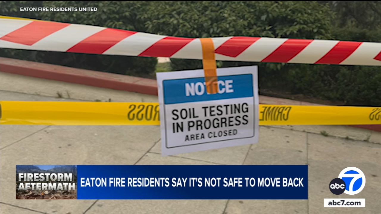 Eaton Fire survivors respond after report says toxins persist