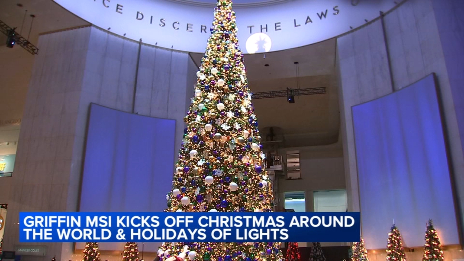 Griffin Museum of Science and Industry kicks off holidays with Tree Lighting...