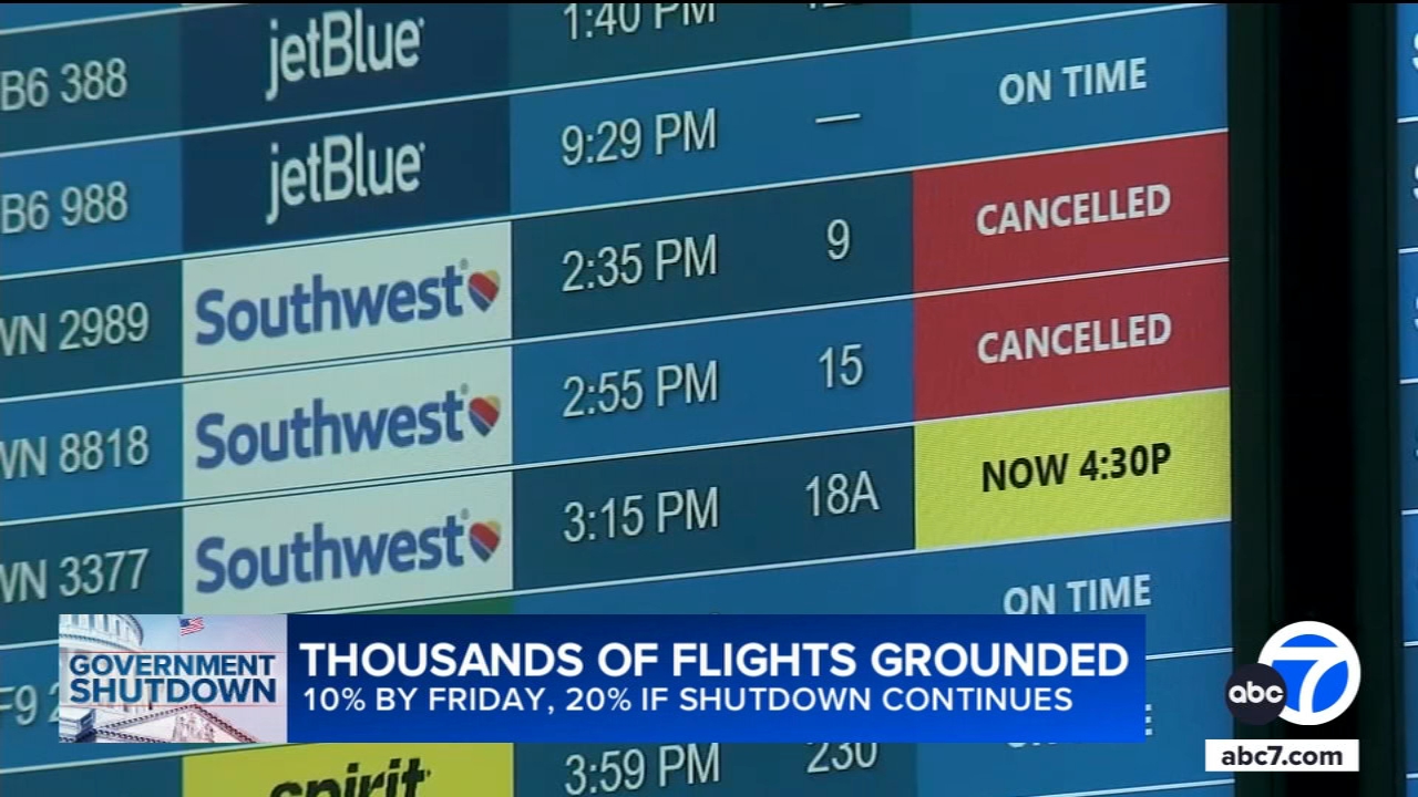 More flights canceled at LAX amid nationwide air travel disruption