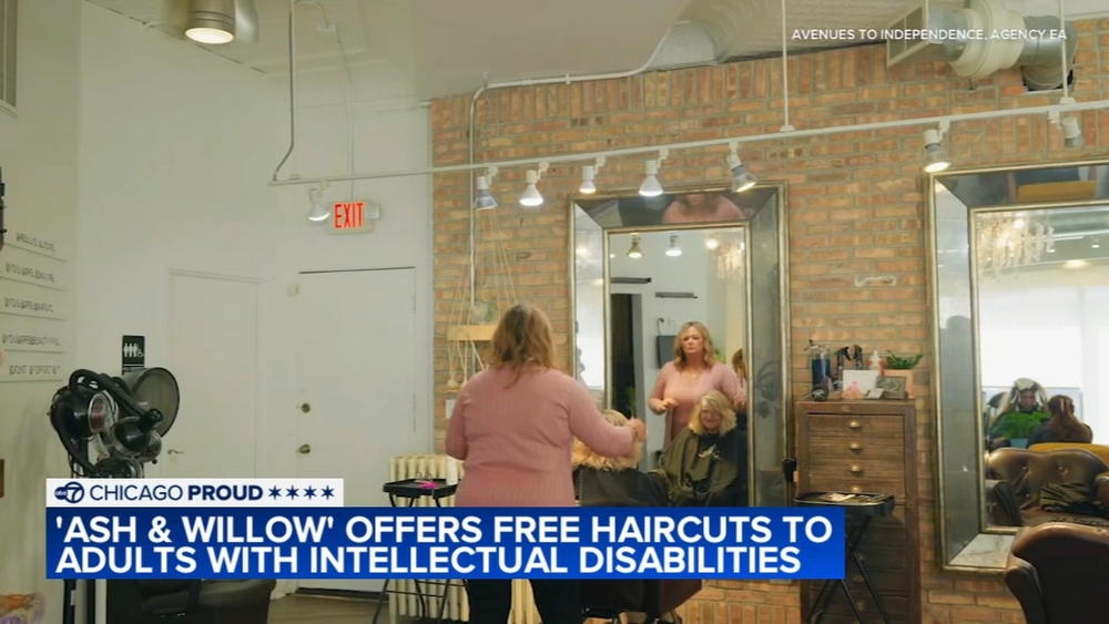 Ash & Willow offers free haircuts to adults with intellectual disabilities