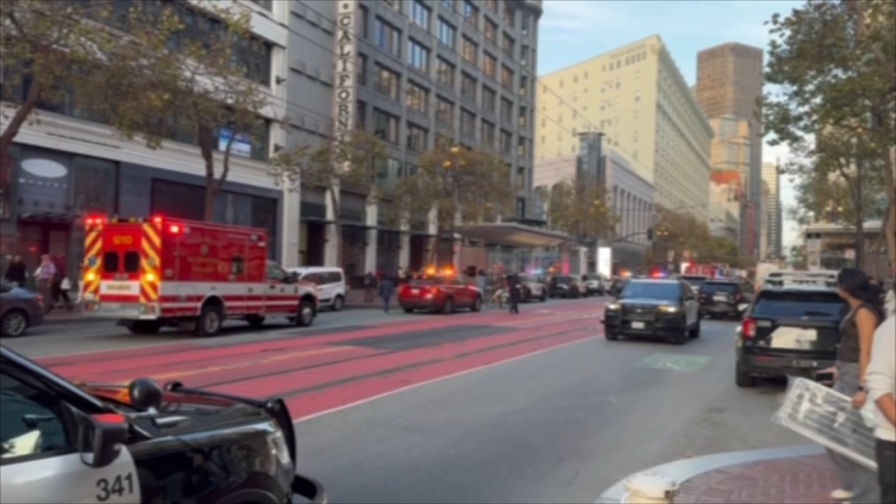 Man, dog shot near SF mall, police officer also injured: authorities