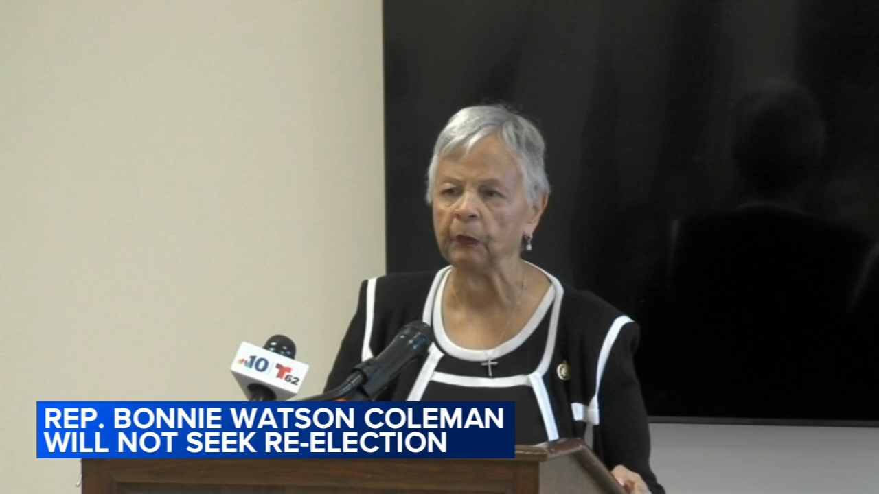 NJ Congresswoman Bonnie Watson Coleman won't seek reelection in 2026