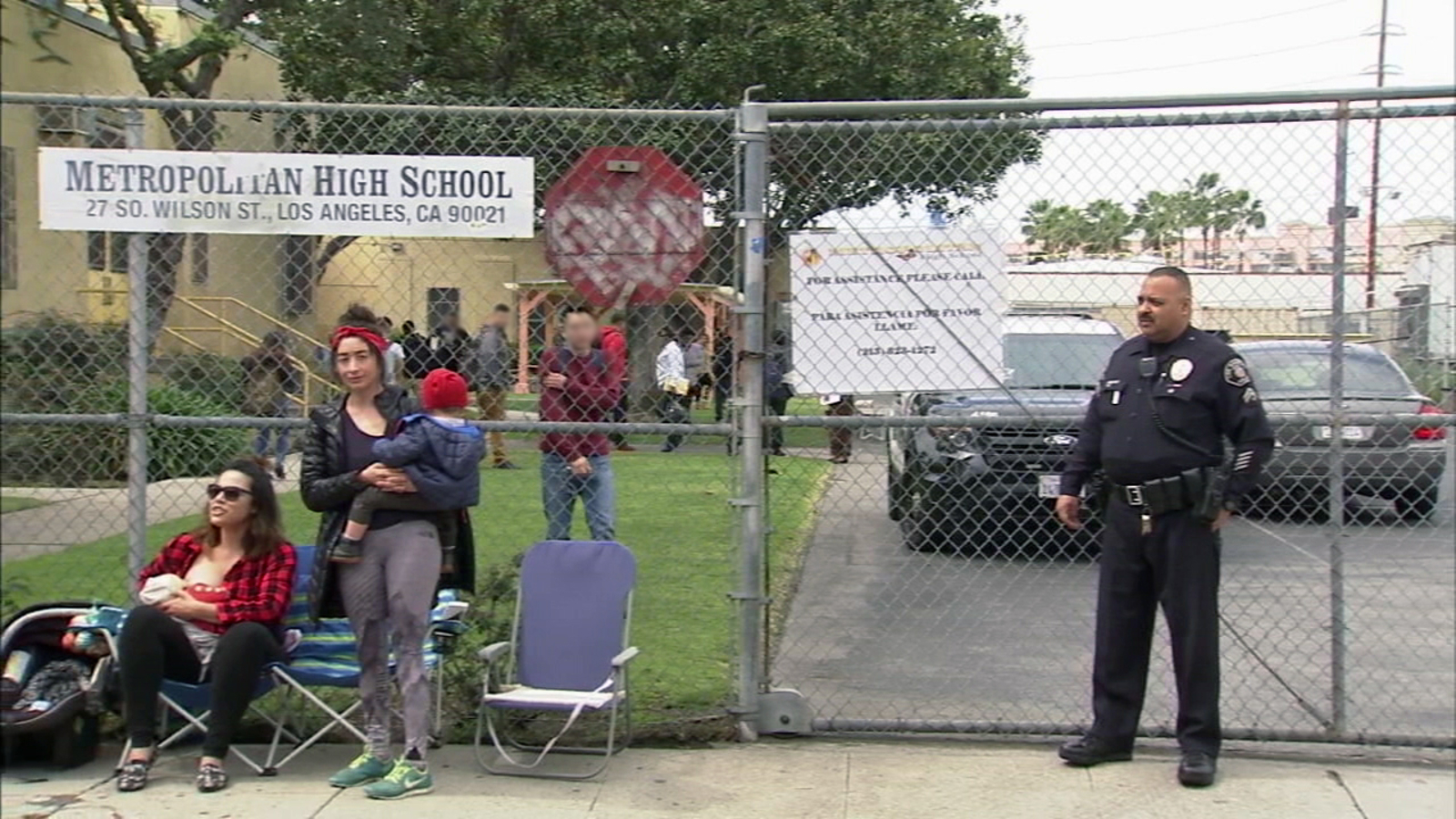 Mothers protest Los Angeles Unified School District's breast-feeding