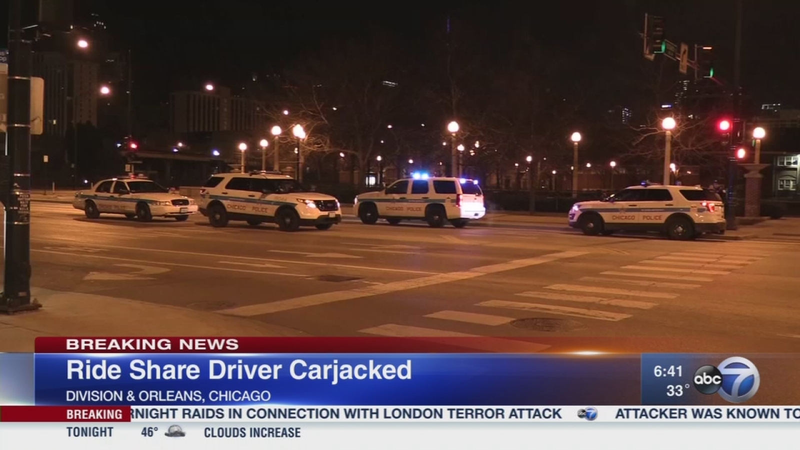 Rideshare driver carjacked in Old Town ABC7 Chicago