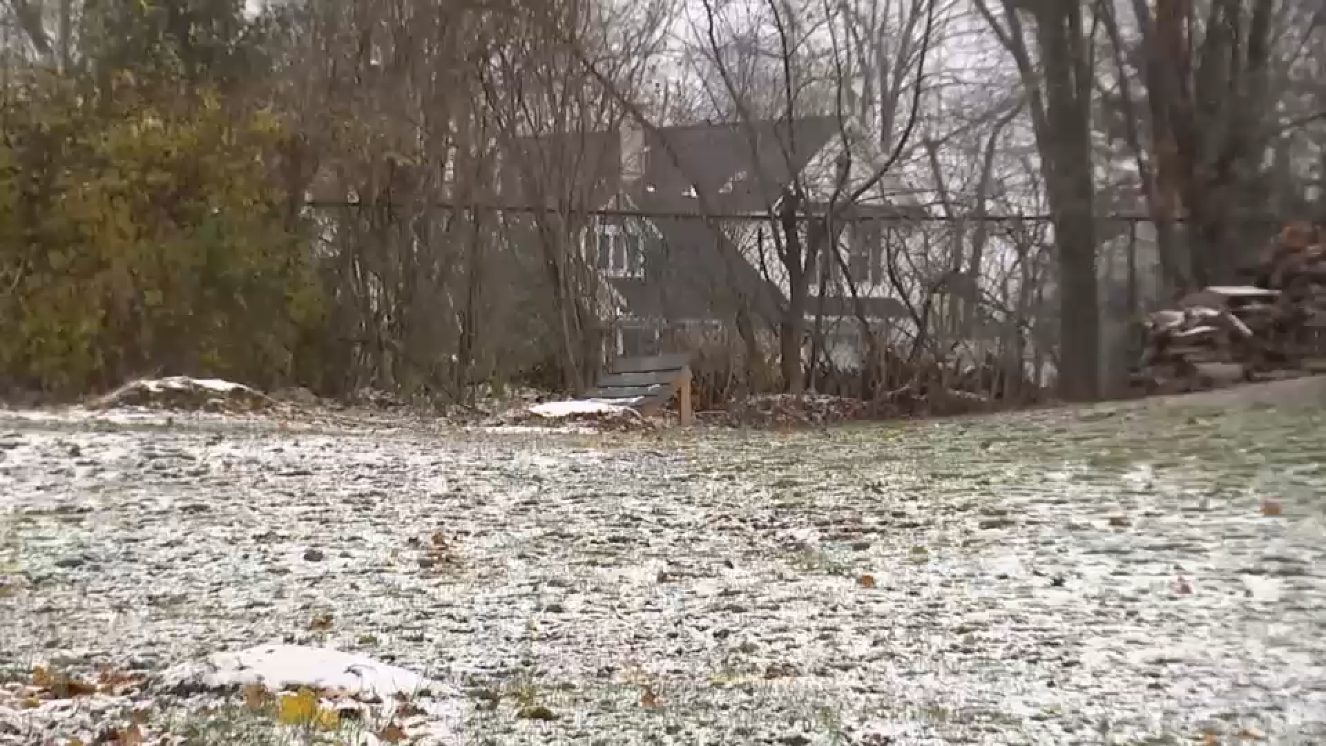 First snowflakes of the season fall across NYC and New Jersey