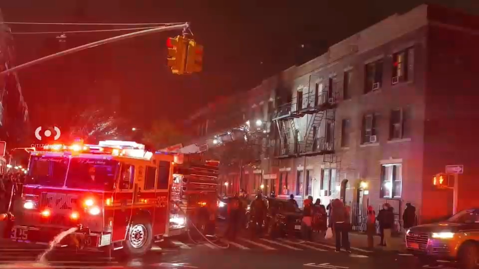 Queens fire: 5 firefighters 1 civilian hospitalized after building