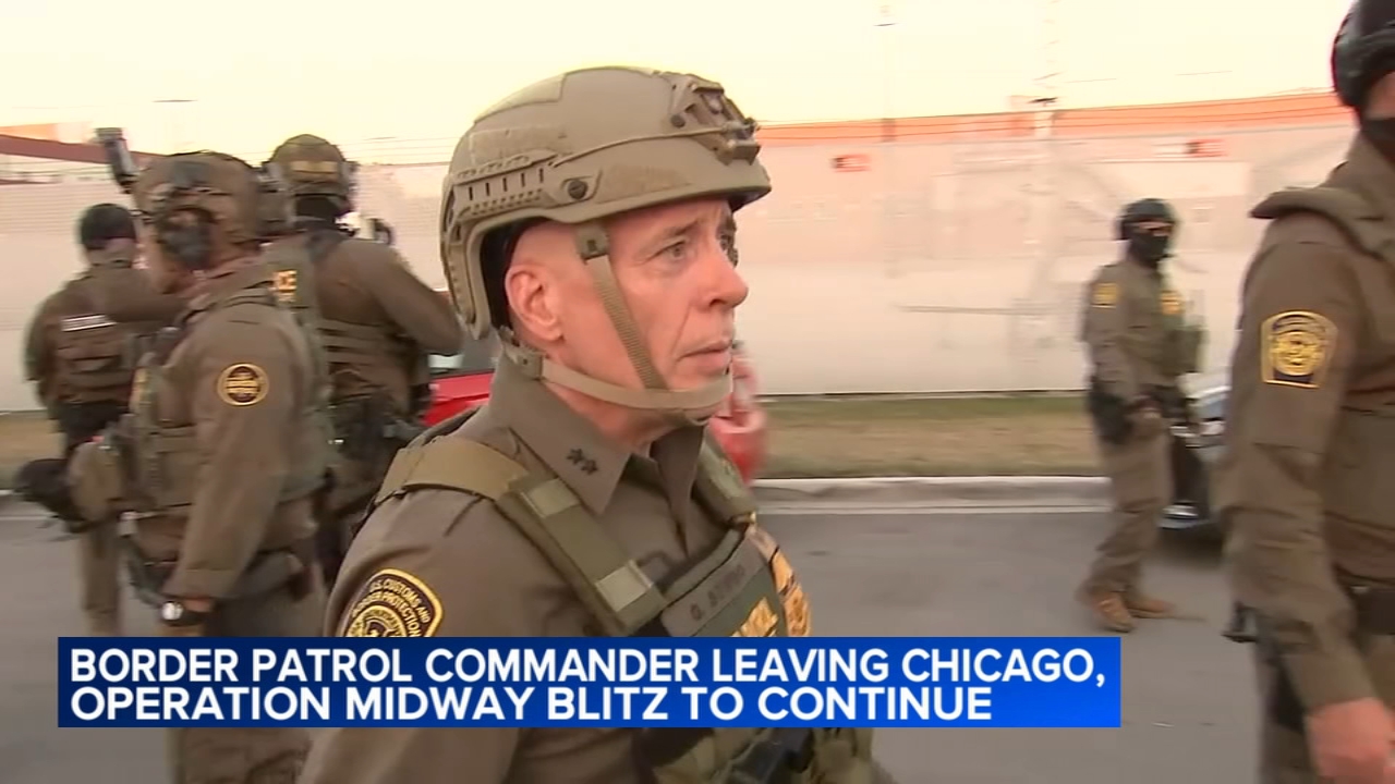 CBP Cmdr. Bovino leaving Chicago soon; DHS to stay: sources
