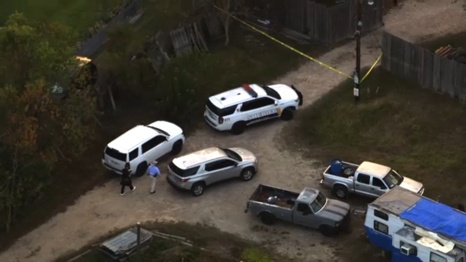 Investigation underway after 2 people found dead with apparent gunshot wounds in Porter: Deputies