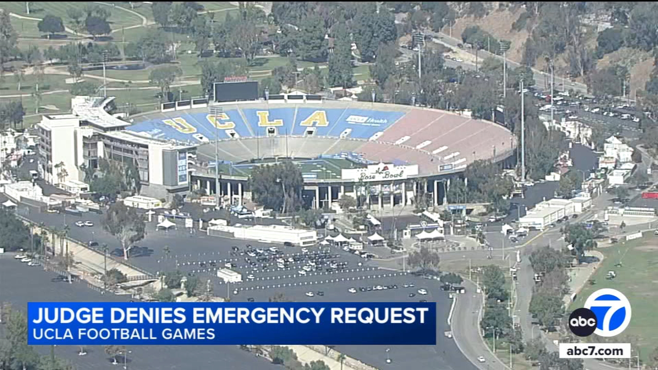 Judge denies restraining order in Pasadena lawsuit over UCLA football