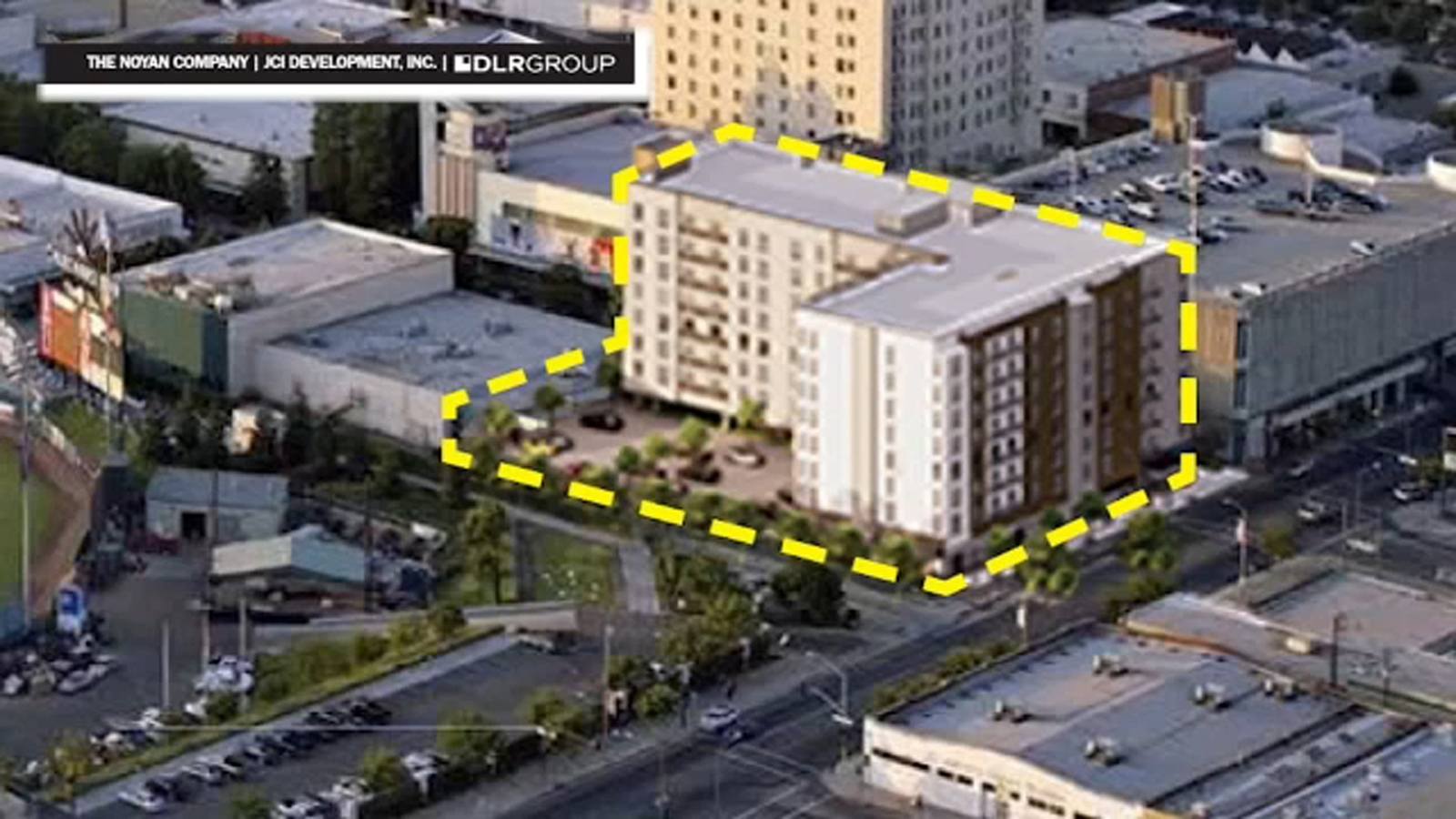 8-story high rise one step closer to being built next to Chukchansi Park in Downtown Fresno