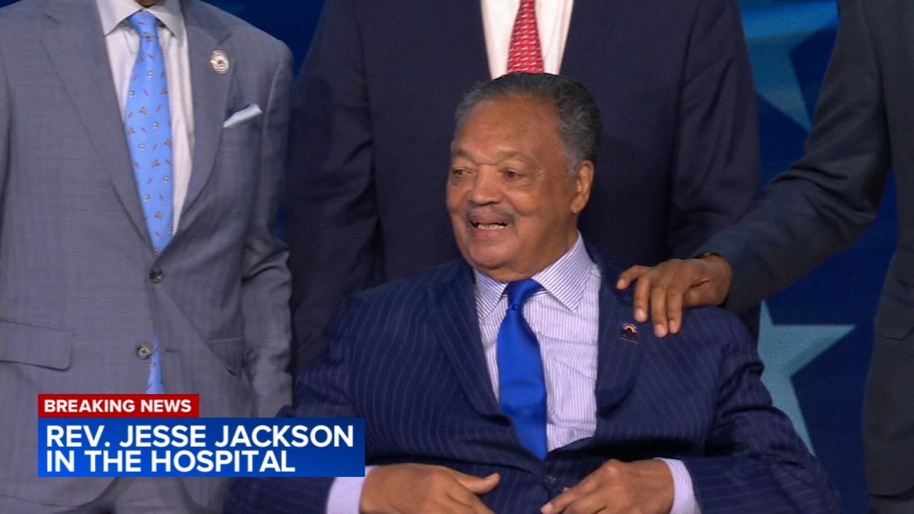 Rev. Jesse Jackson hospitalized in Chicago: Rainbow PUSH