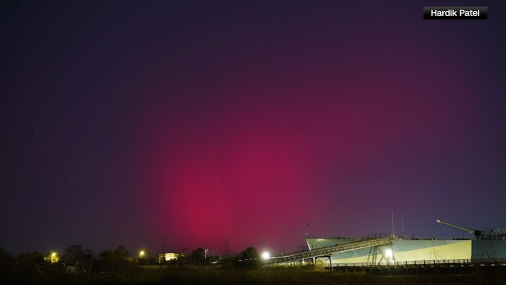 Northern Lights dazzle in Wilmington: VIDEO