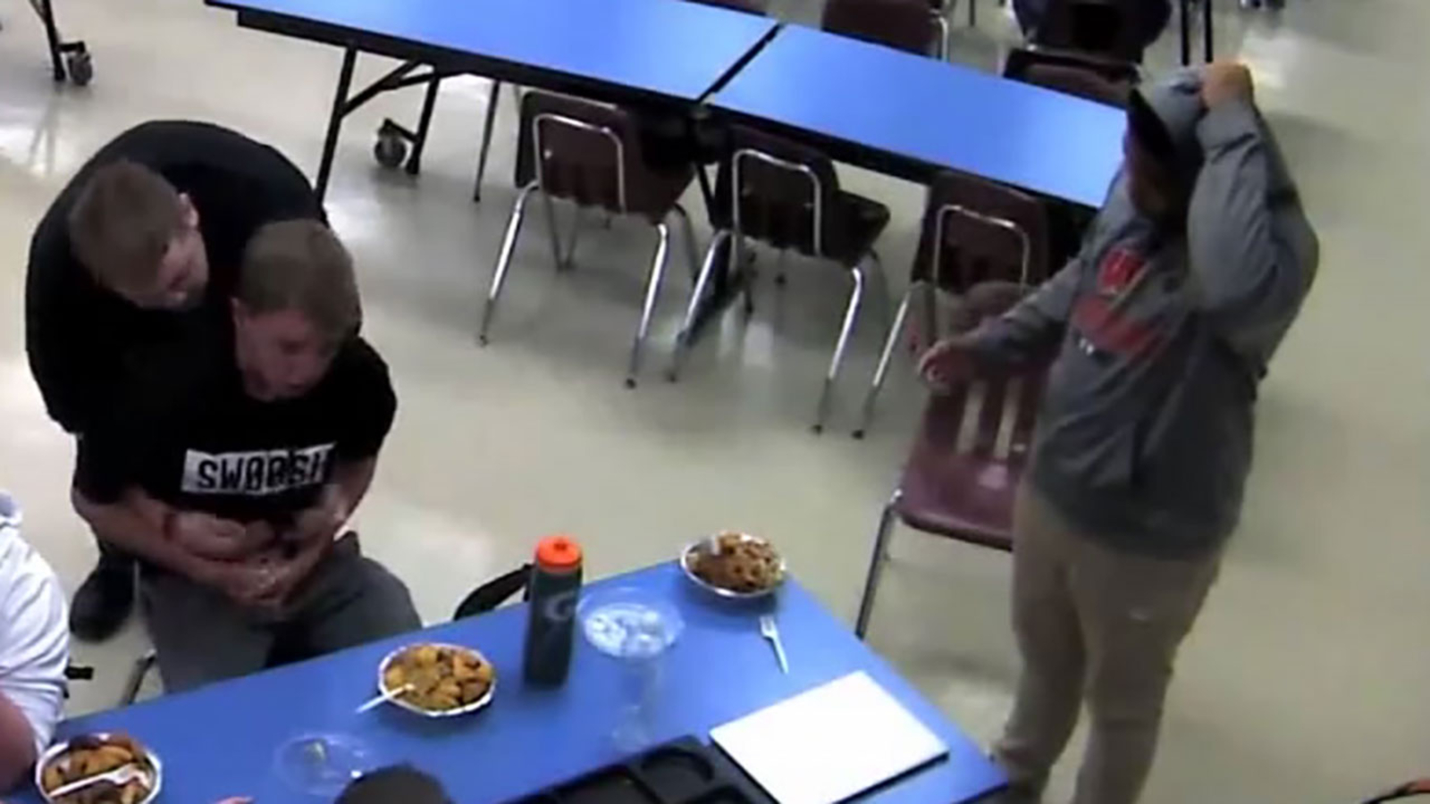 Student trained by police saves choking classmate in cafeteria - ABC13