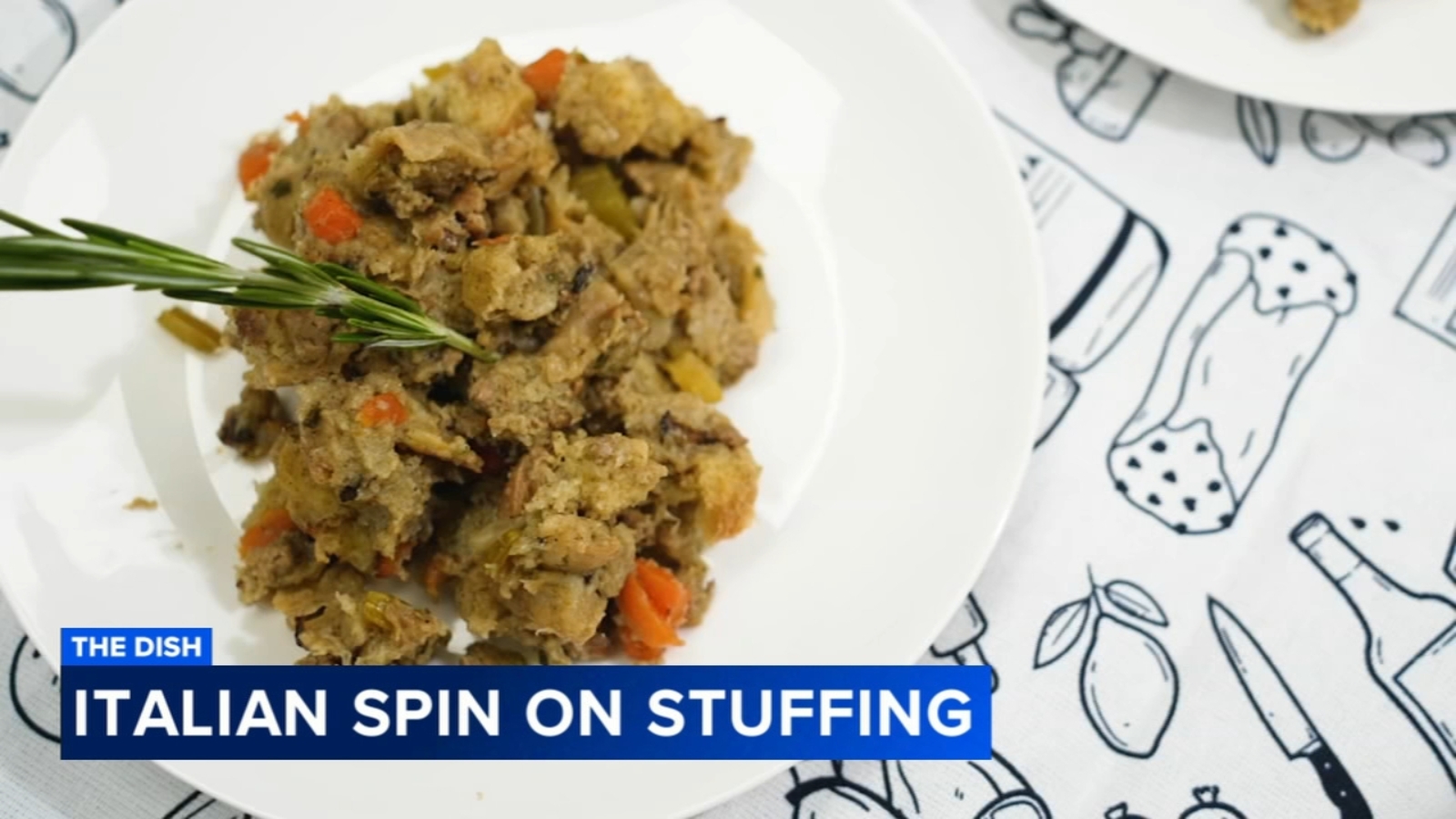 The Dish: Italian sausage focaccia stuffing from Carlino's Market