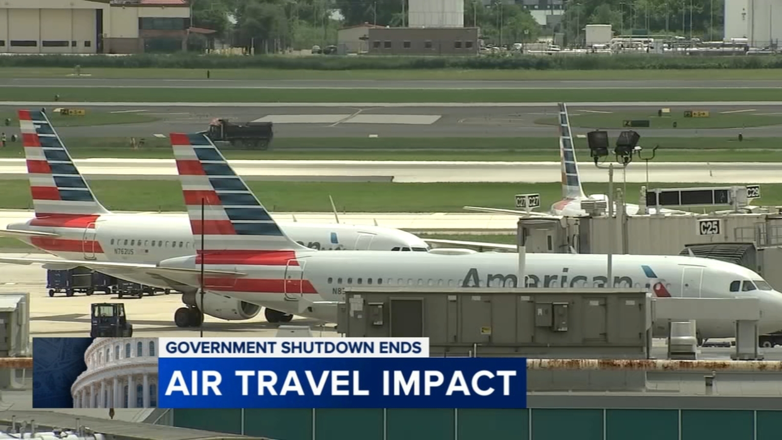 Travelers at PHL see signs of improvement as government reopens