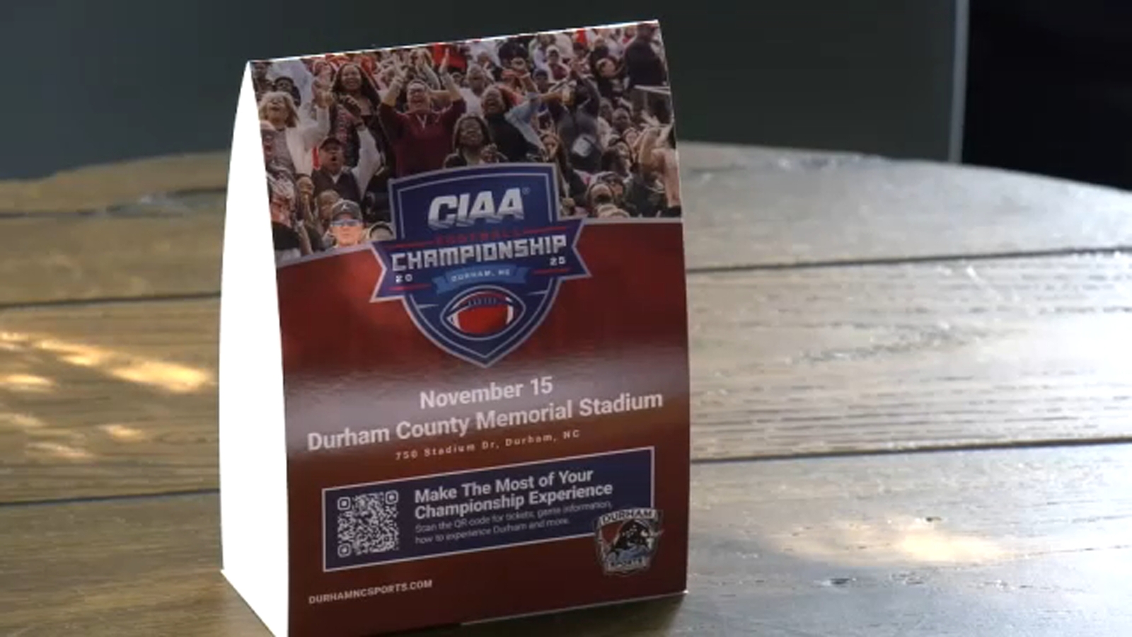 Businesses create fan experience for CIAA Championship in Durham: 'Welcome to the Bull City'