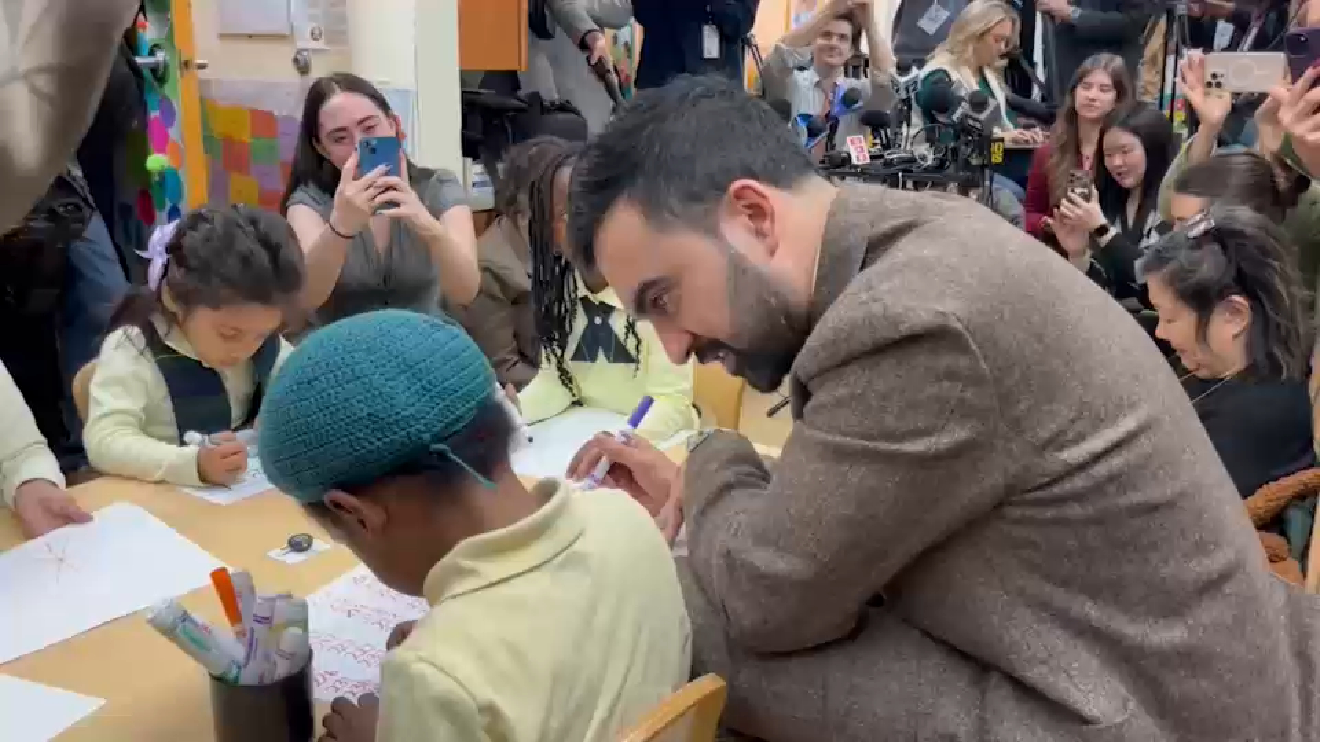 Mayor-elect Zohran Mamdani pushes for universal child care in New York City
