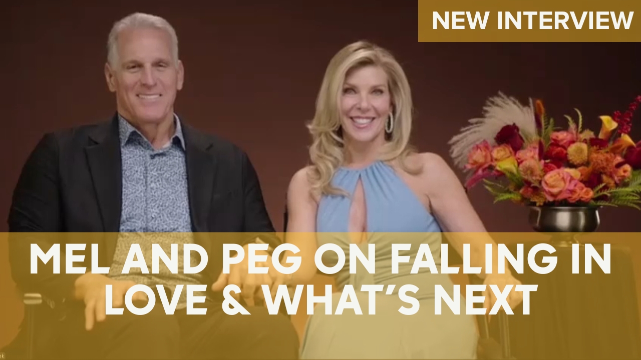 'Golden Bachelor's' Mel and Peg talk about their slow burn to love