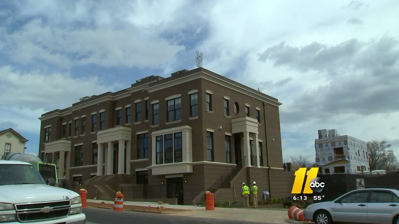 New Raleigh brownstones have NYC charm