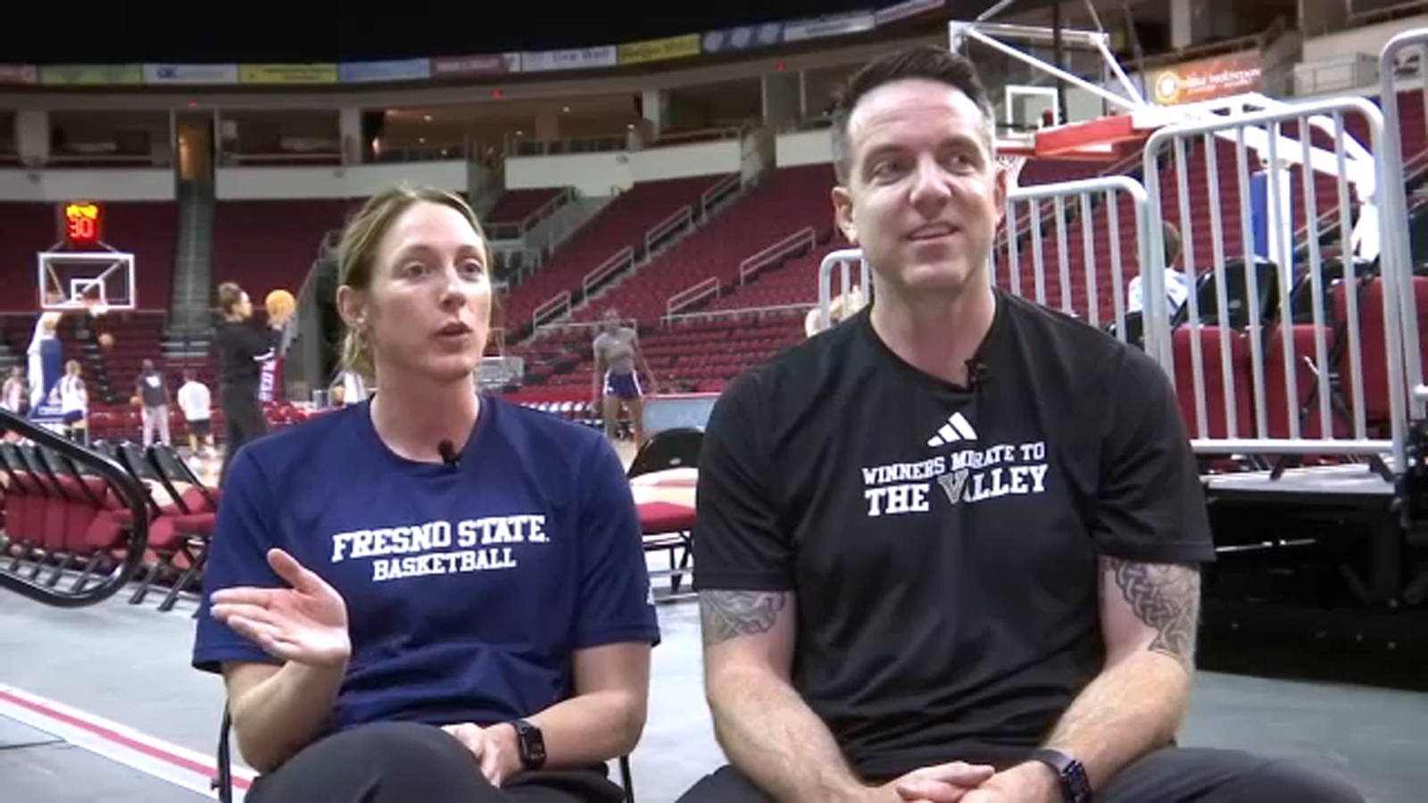 Good Sports: Husband and wife coaching Fresno State women's basketball together