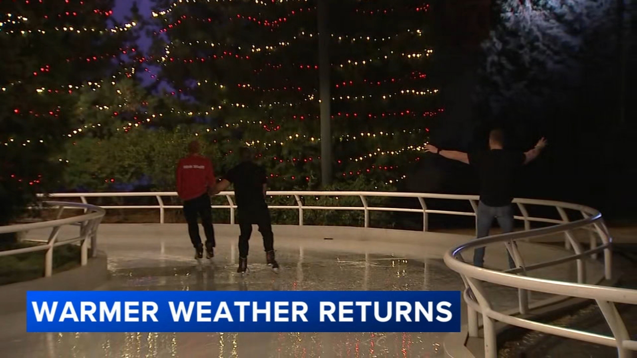 Warmer weather this weekend just days after first snow of season