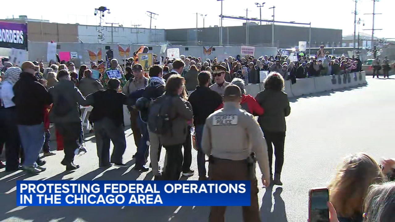 Anti-ICE protests held in area; list details over 600 ordered released