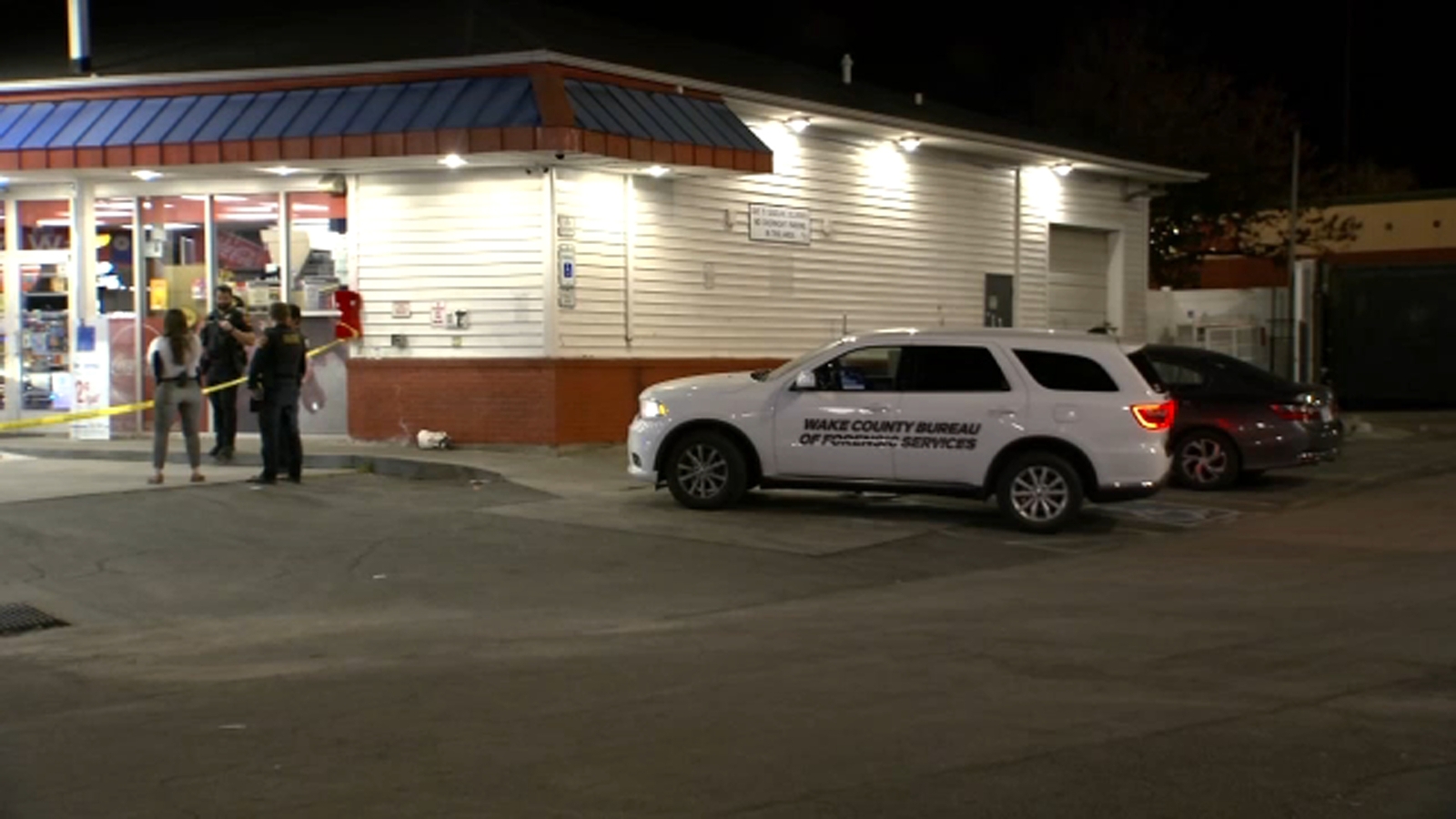 RPD responds to a double stabbing near Raleigh Exxon gas station Friday night