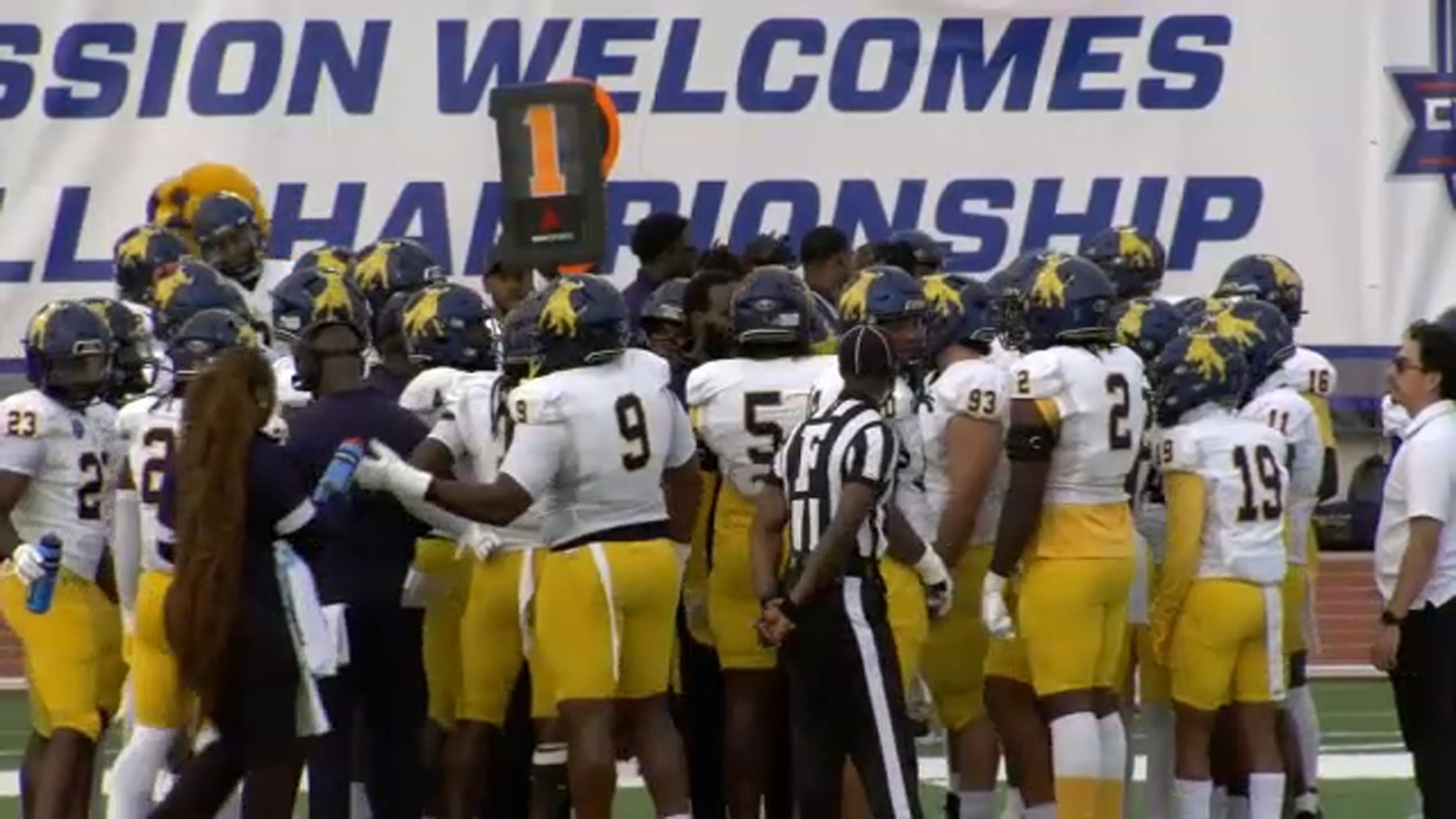 Johnson C. Smith defeated Virginia Union 45-21 to claim its first CIAA Championship since 1969.