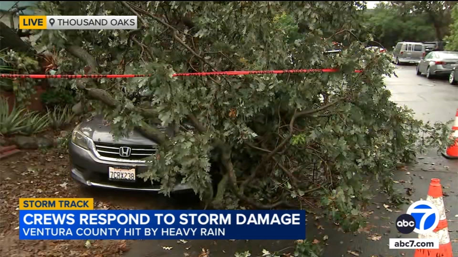 Ventura County in clean-up mode after overnight storm damage - ABC7 Los ...