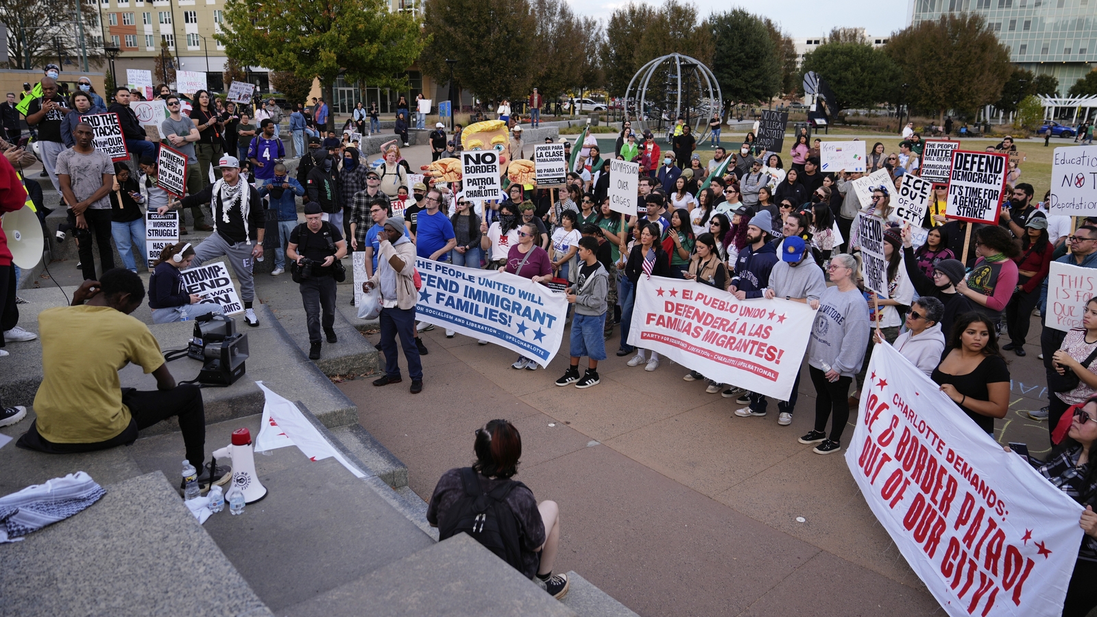 Border Patrol Cmdr. Greg Bovino touts North Carolina arrests despite objections of local leaders