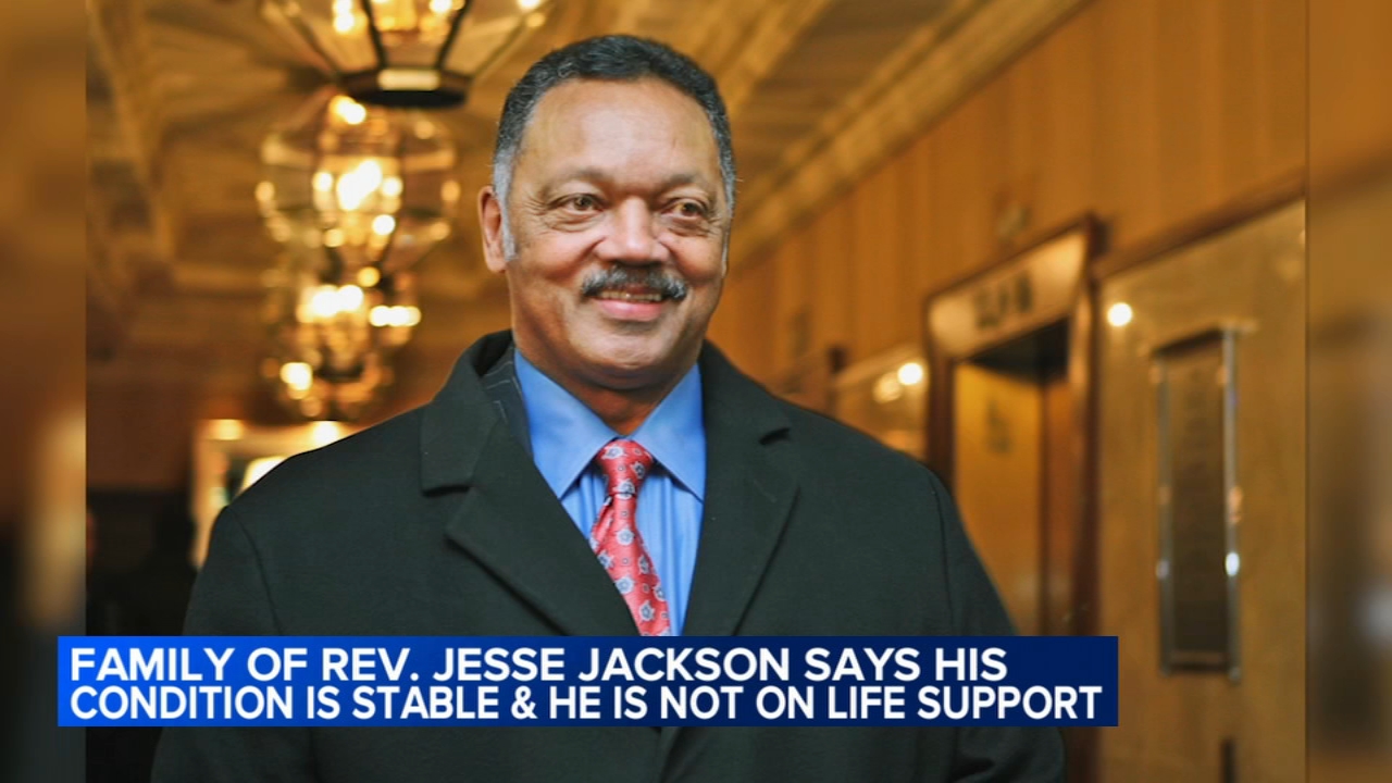 Rev. Jesse Jackson remains in hospital, not on life support: Family